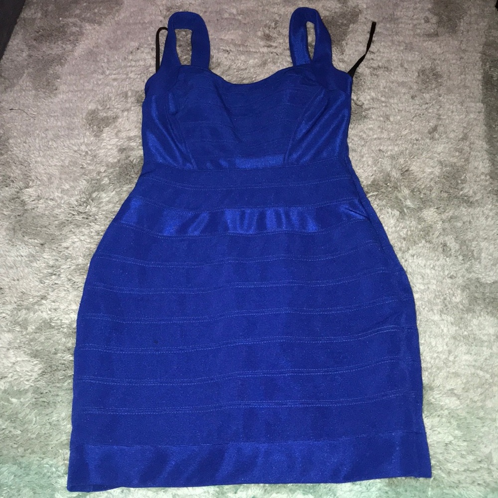 Nordstrom blue mini dress